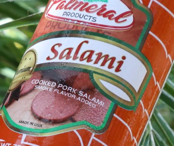 Salami Palmeral Premium Dominicano Marca